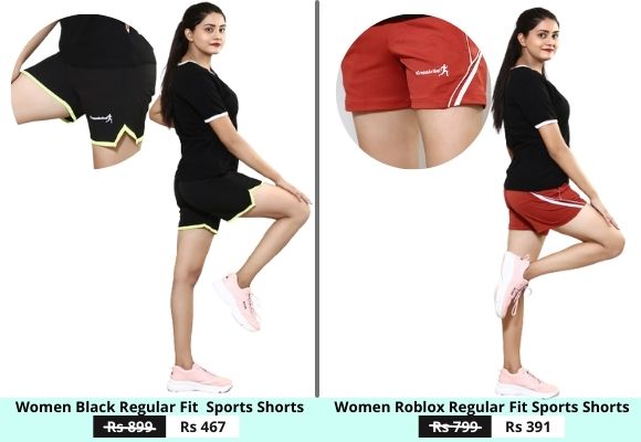 Acrtive Women Shorts